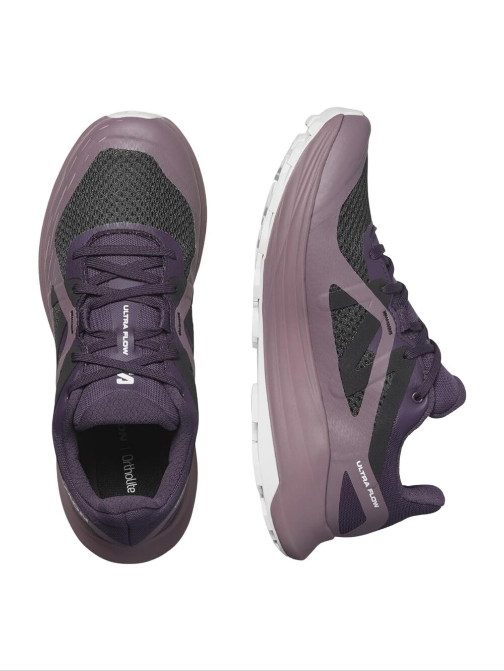 Salomon Ultra Flow GTX trail running shoes Sneakers purple nightshade Moonscape